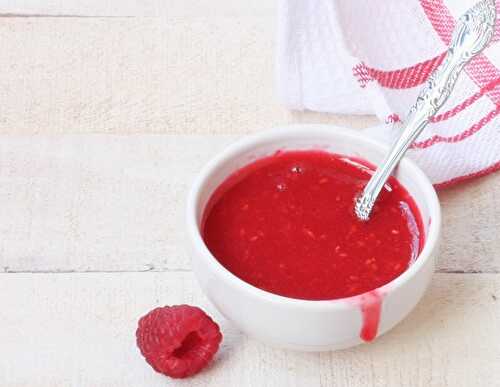 Recette du Curd framboise