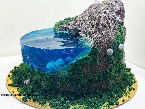 Recette facile de l'Island Cake, tendance du cake design 2020