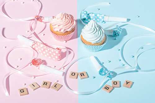 Recette Cupcakes pour Gender Reveal Party : fille ou garçon ?