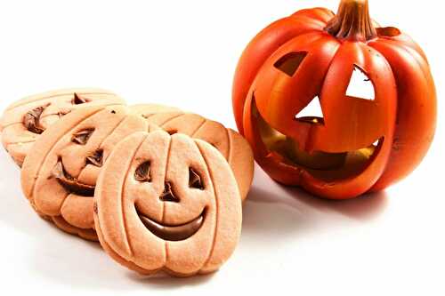 Recette biscuits citrouilles au nutella pour Halloween