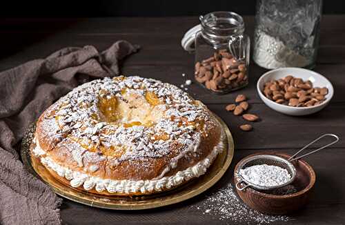 Recette Couronne des rois au levain et à la chantilly