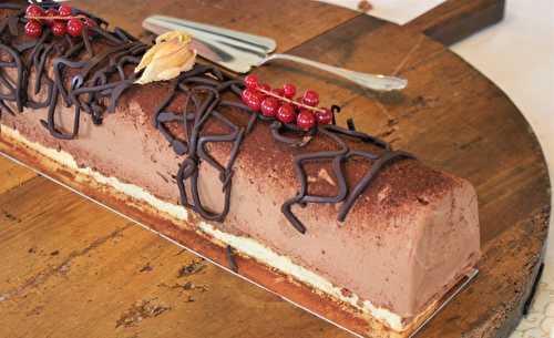 Bûche entremet façon Trianon