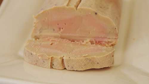 Foie gras mi-cuit à la vapeur