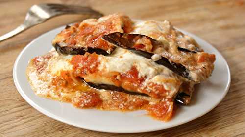 Lasagnes aux aubergines