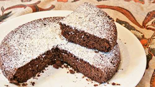 Moelleux au chocolat et coco au tofu soyeux