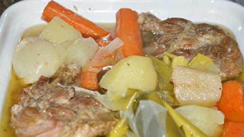 Pot au feu de canard confit