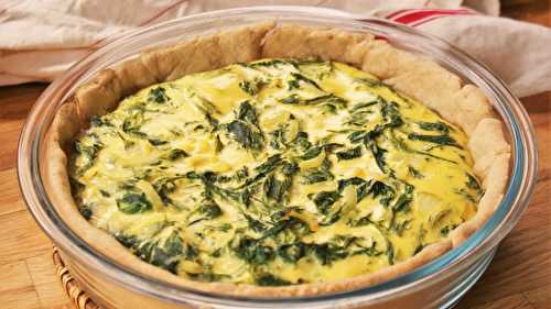 Quiche aux orties sauvages