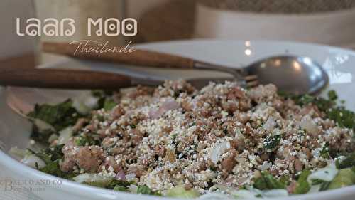 Recette Laab Moo - Salade thaï épicée au porc