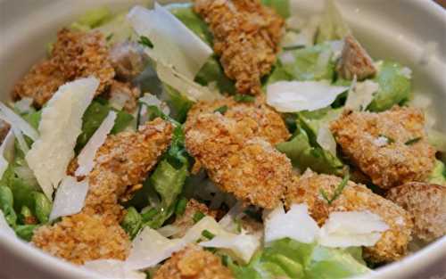 Salade de poulet façon KFC