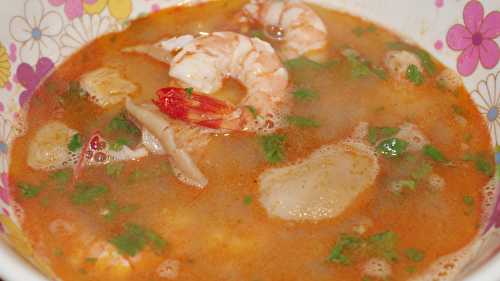 Soupe Tom Yum Goong