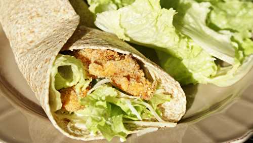 Wrap de poulet sauce ranch