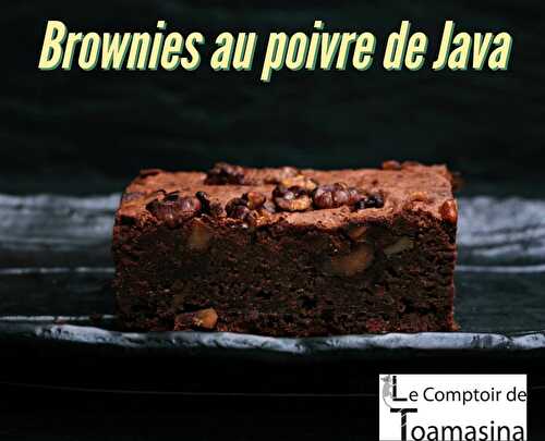 Brownies au poivre long de Java