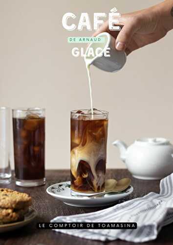 Café glacé à la gousse de vanille