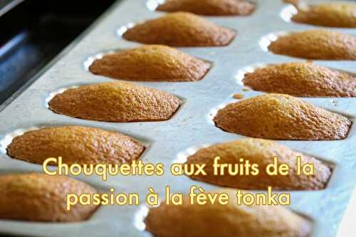 Chouquettes aux fruits de la passion à la fève Tonka - Blog du Comptoir de Toamasina