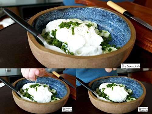 Comment faire un concombre au yaourt - Blog du Comptoir de Toamasina