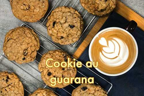 Cookies au guarana et pépites de chocolat