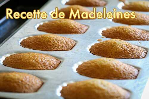 Cuisinez aux huiles essentielles - Recette des madeleines à l'orange