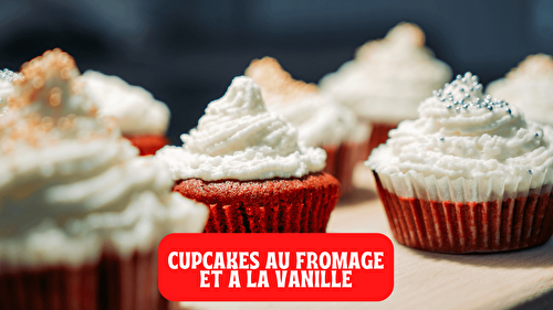 Cupcakes au fromage aux bleuets et vanille - Arnaud Vanill