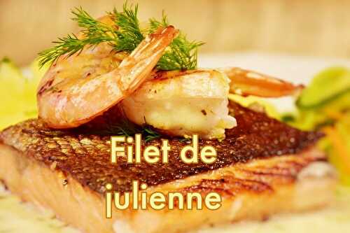 Filet de julienne sauce vanille de Tahiti