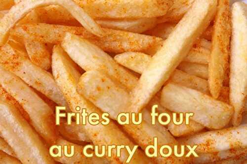 Frites au four au curry doux