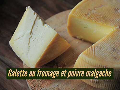 Galettes au fromage frais au poivre noir de Madagascar - Recette rapide