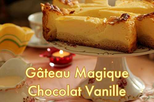 Gâteau magique au chocolat Vanille