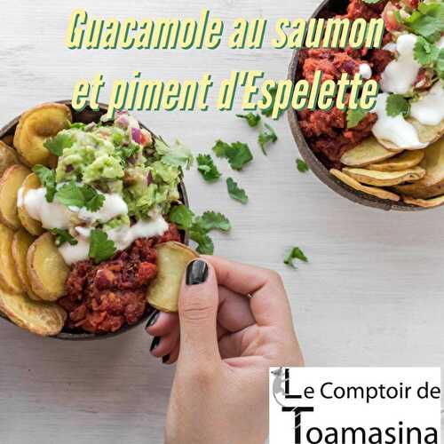 Guacamole au saumon au Piment d'Espelette - Des recettes au Piment