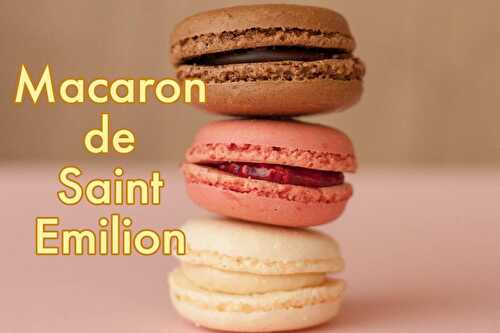 Macaron de Saint Emilion