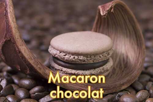 Macarons chocolat blanc aux 4 épices