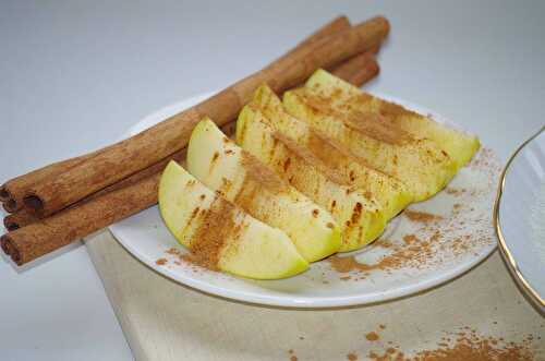 Pomme à la cannelle de Ceylan