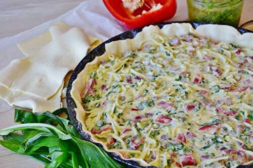 Quiche de saumon