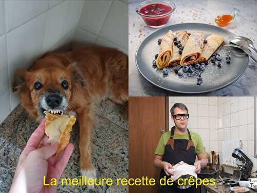 Recette de crêpes inratables et moelleuses - Originale - Chandeleur