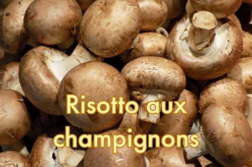 Risotto aux champignons