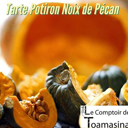 Tarte Potiron noix de pécan - Tarte Halloween la recette facile et simple