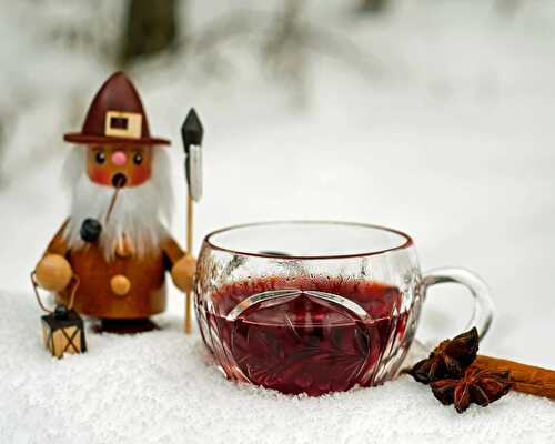 Vin chaud à la clémentine, citron vert