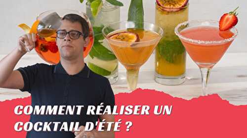 Comment réaliser un cocktail d’été ?