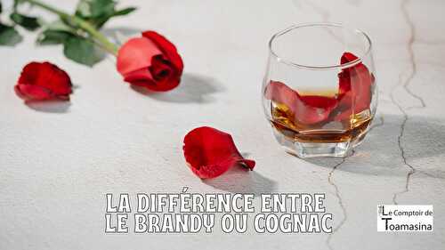 La différence entre le brandy ou cognac