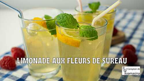 Limonade aux fleurs de sureau