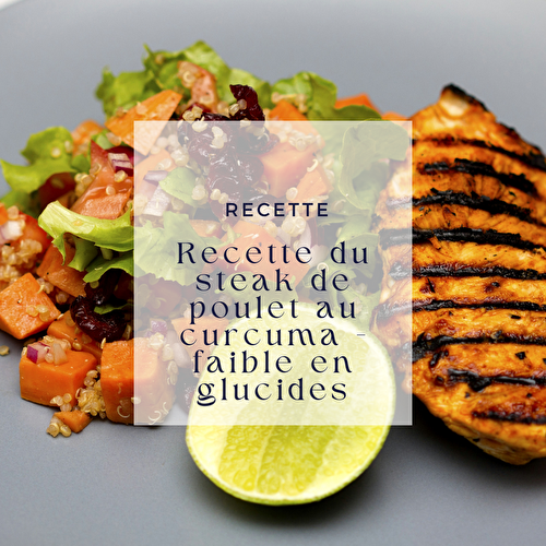 Recette du filet de poulet au curcuma