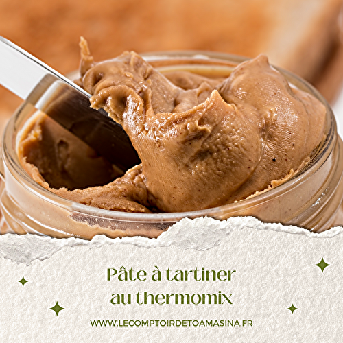 Pâte à tartiner au thermomix 😋😋