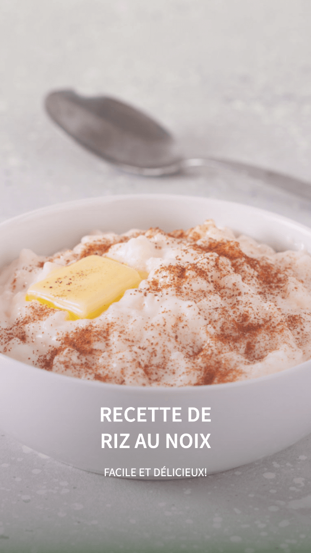 Recette de riz au noix