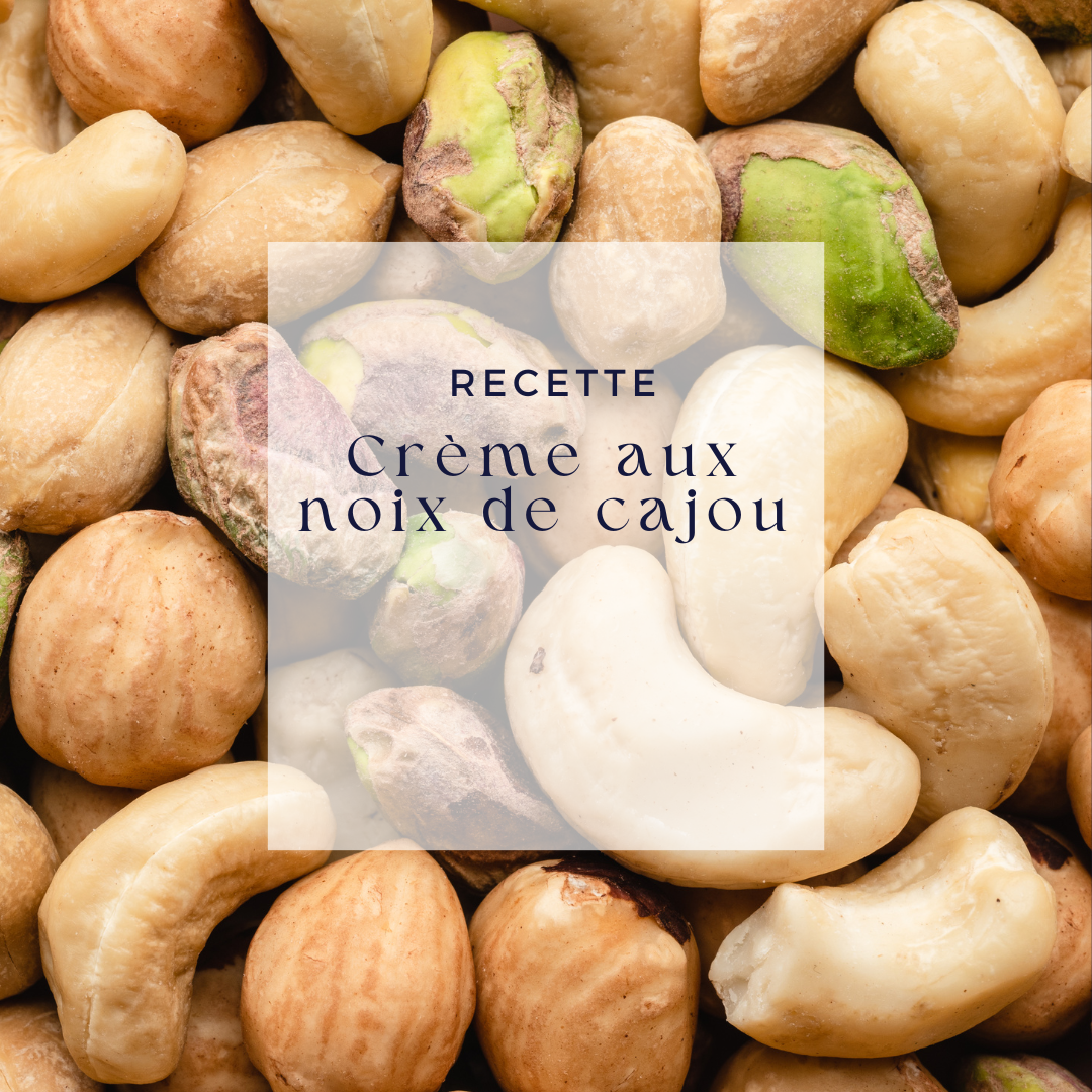 Crème aux noix de cajou