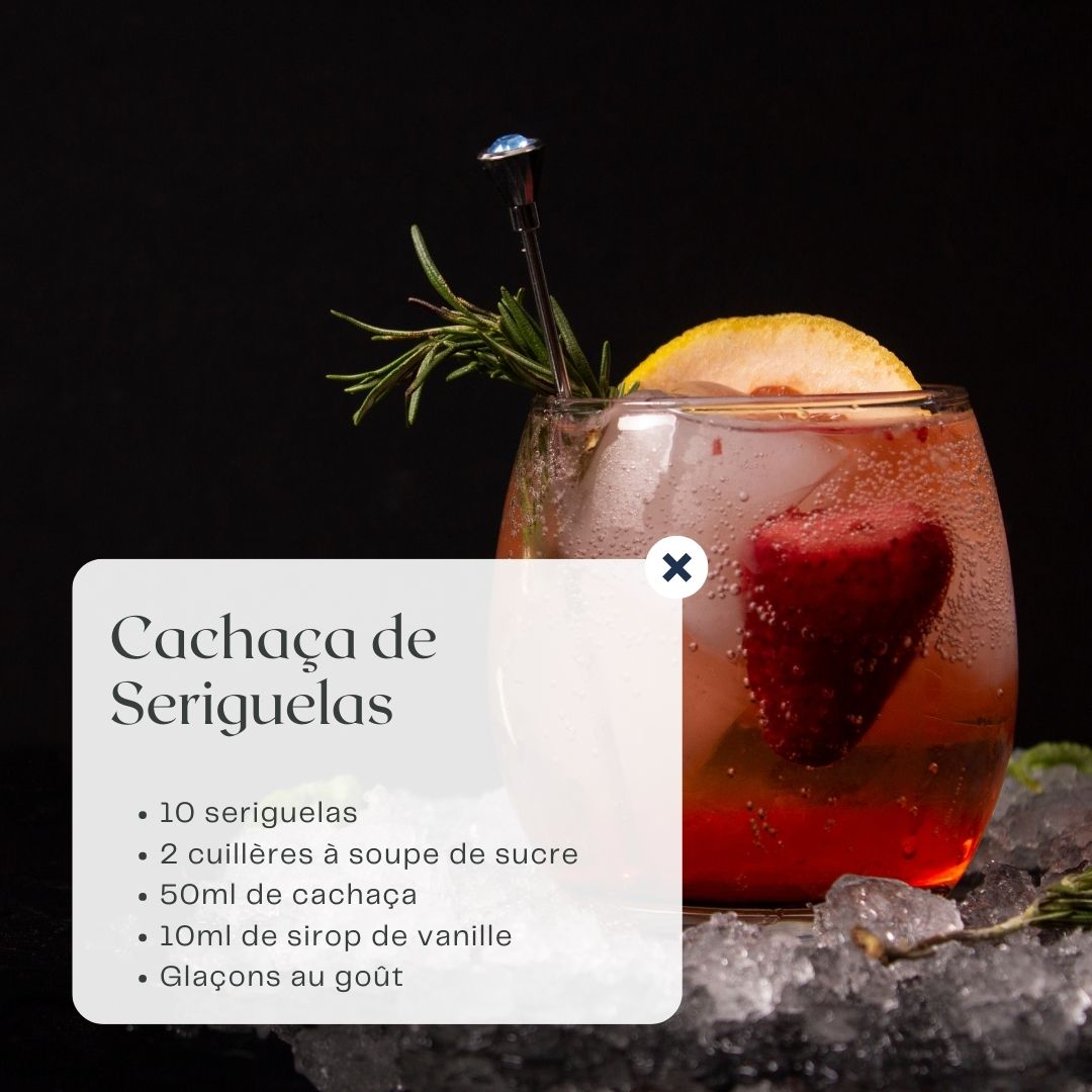 Caipirinha de Seriguela - Chef Arnaud