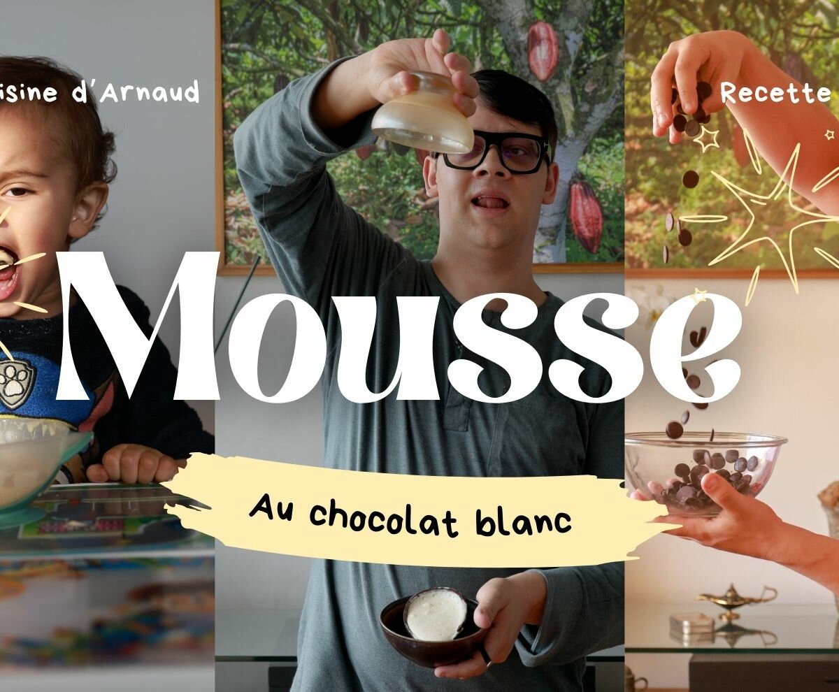 Recette facile de mousse au chocolat blanc