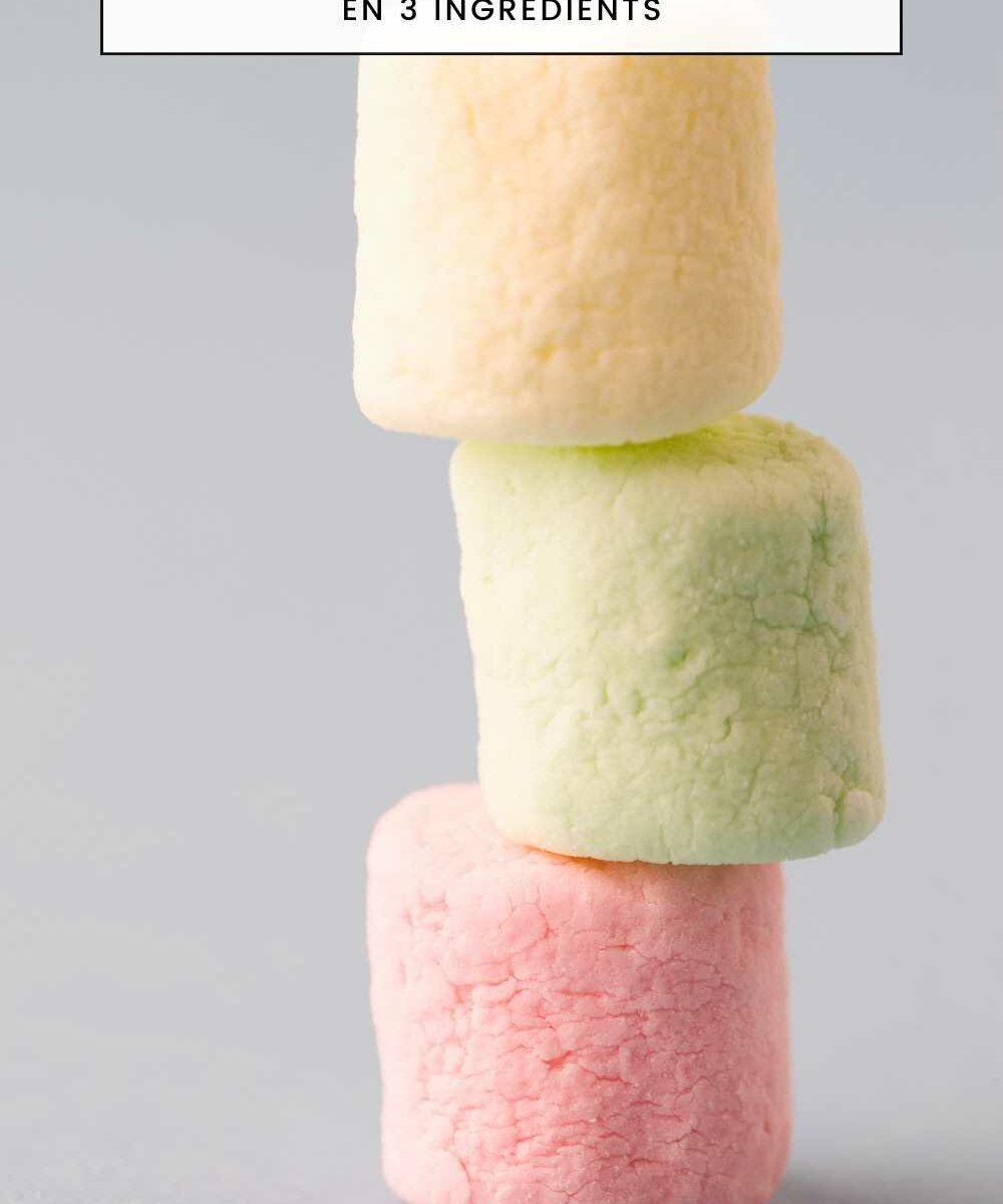 Marshmallows Zéro Sucre en 3 Ingrédients 
