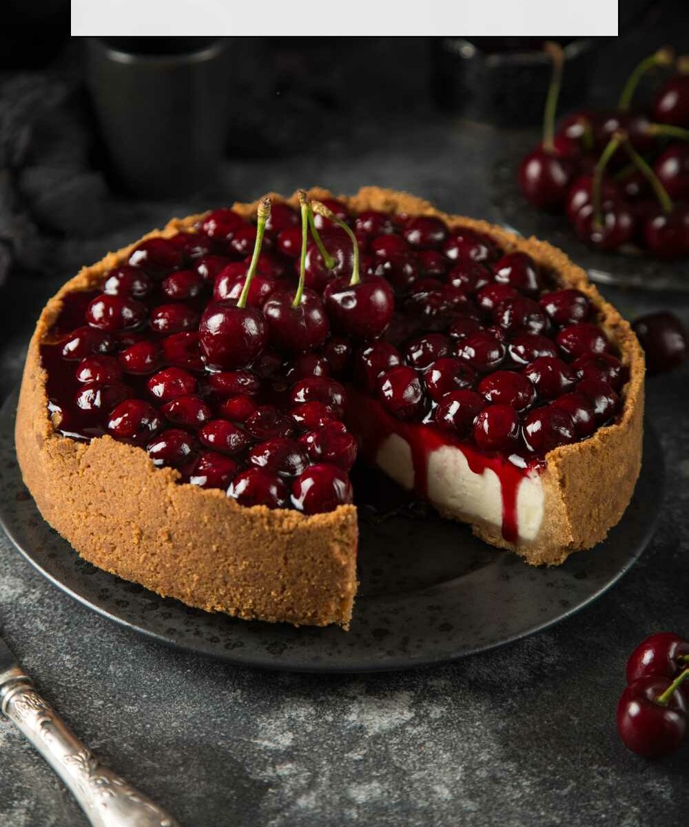 Recette Facile du Cheesecake aux Cerises