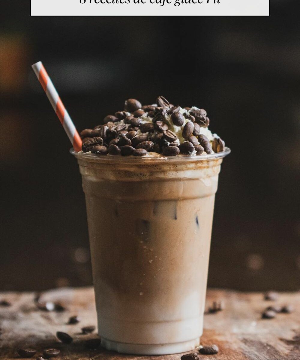 8 recettes de café glacé Fit