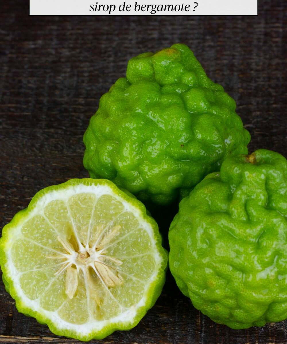 Comment réaliser un délicieux sirop de bergamote ?