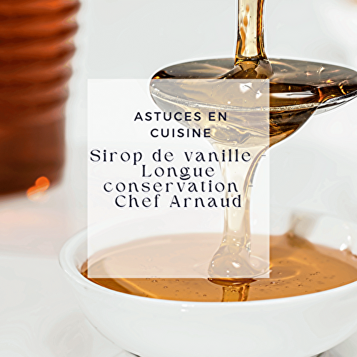 Le meilleur sirop de vanille pour les cocktails
