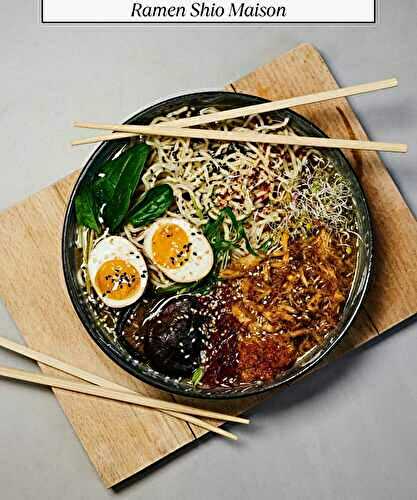 Recette Authentique de Ramen Shio Maison